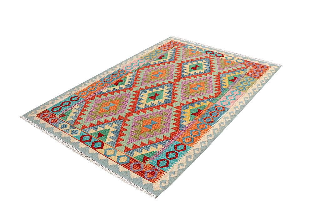 Kilim 4' 1 x 5' 10 - No. 61481 - ALRUG Rug Store