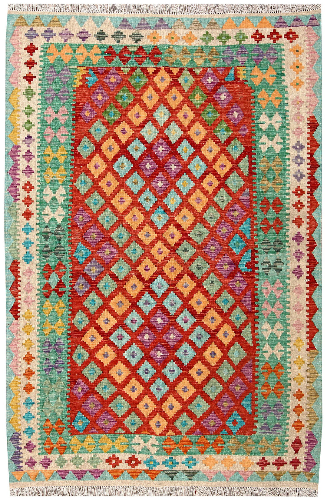Kilim 4' x 6' - No. 61483 - ALRUG Rug Store