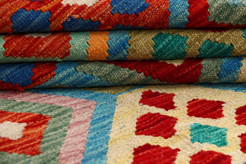 Kilim 4' 3 x 5' 6 - No. 61485 - ALRUG Rug Store