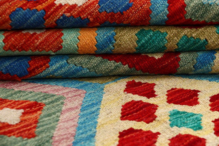 Kilim 4' 3 x 5' 6 - No. 61485 - ALRUG Rug Store