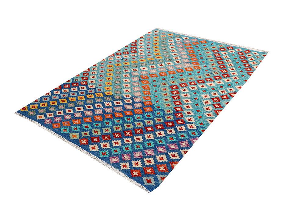 Kilim 4' 3 x 5' 7 - No. 61486 - ALRUG Rug Store