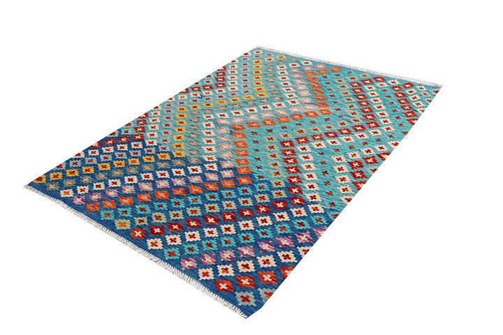Kilim 4' 3 x 5' 7 - No. 61486 - ALRUG Rug Store