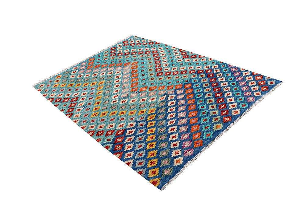 Kilim 4' 3 x 5' 7 - No. 61486 - ALRUG Rug Store