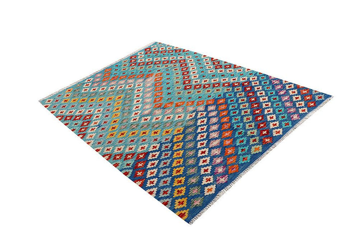 Kilim 4' 3 x 5' 7 - No. 61486 - ALRUG Rug Store