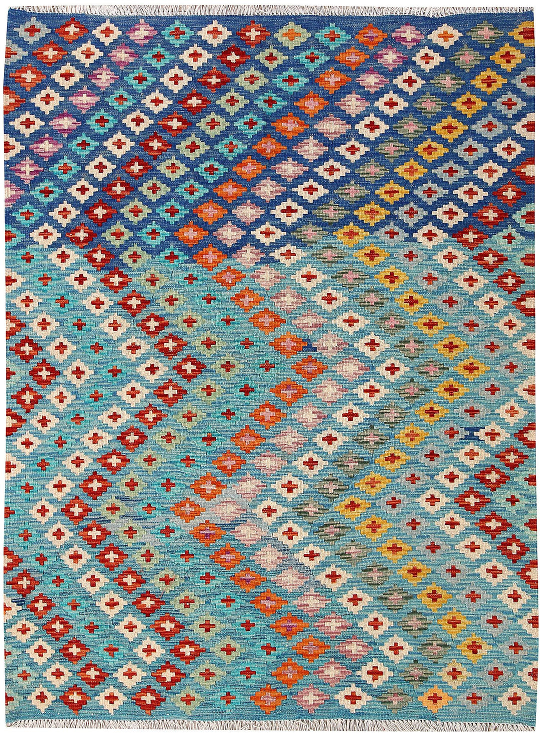 Kilim 4' 3 x 5' 7 - No. 61486 - ALRUG Rug Store