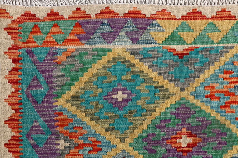 Kilim 4' 2 x 5' 11 - No. 61487 - ALRUG Rug Store