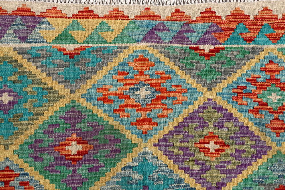 Kilim 4' 2 x 5' 11 - No. 61487 - ALRUG Rug Store