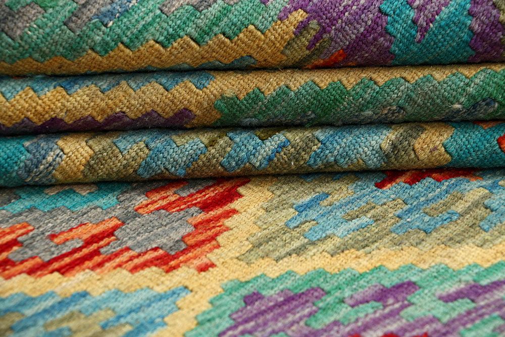 Kilim 4' 2 x 5' 11 - No. 61487 - ALRUG Rug Store