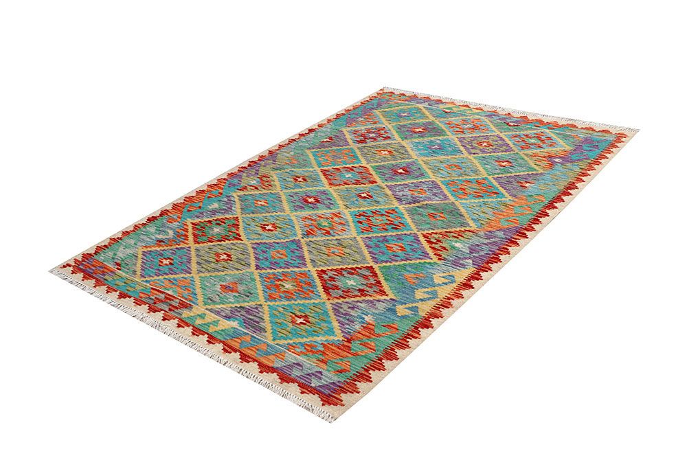 Kilim 4' 2 x 5' 11 - No. 61487 - ALRUG Rug Store