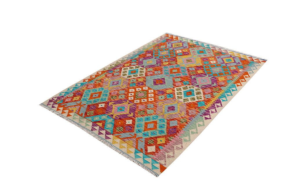 Kilim 4' 1 x 6' - No. 61488 - ALRUG Rug Store