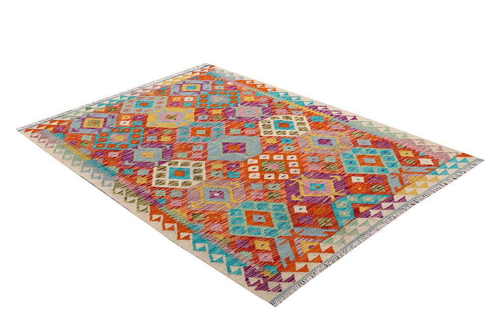 Kilim 4' 1 x 6' - No. 61488 - ALRUG Rug Store