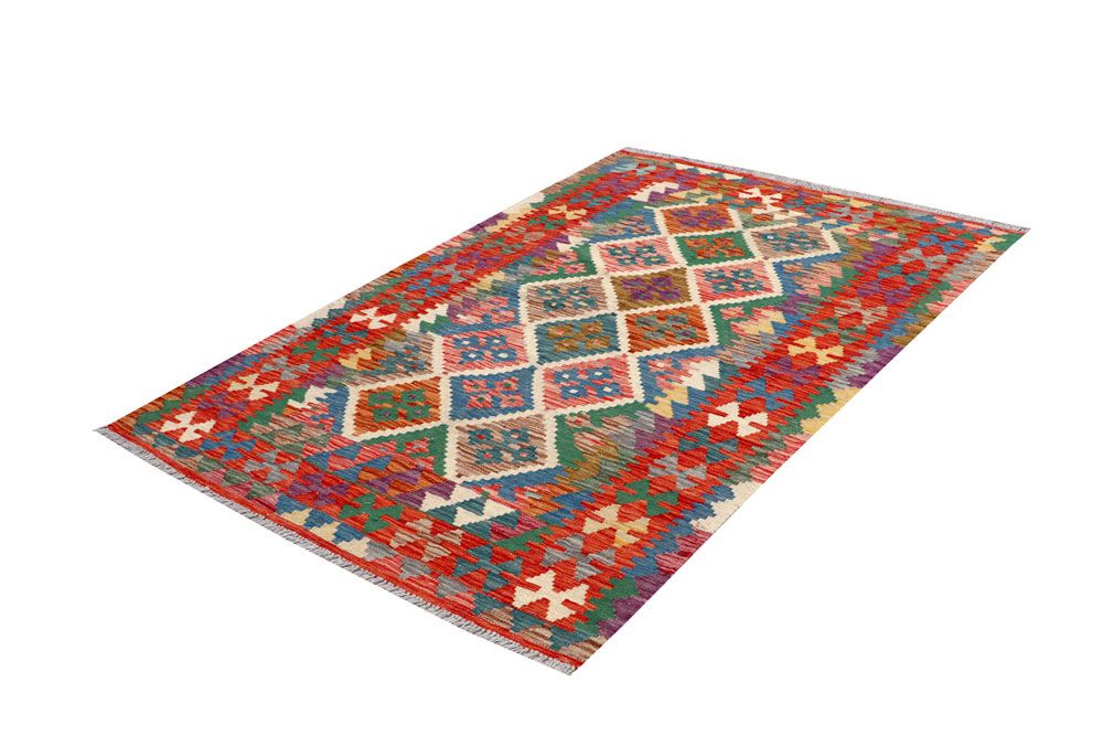 Kilim 4' x 6' - No. 61490 - ALRUG Rug Store