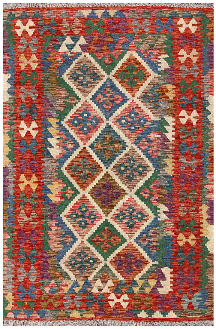 Kilim 4' x 6' - No. 61490 - ALRUG Rug Store