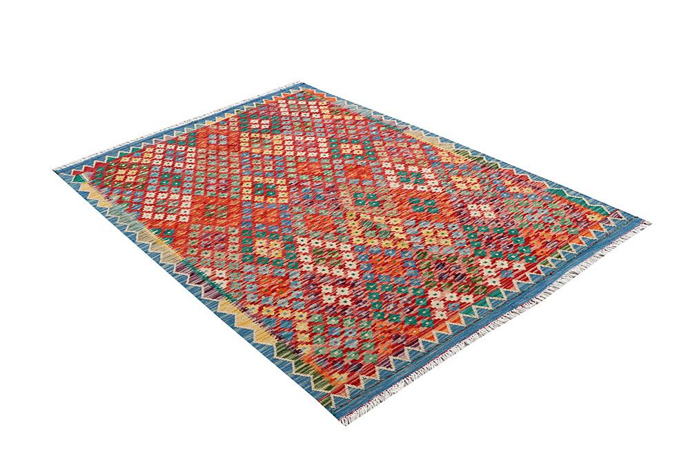 Kilim 4' 3 x 6' 2 - No. 61492 - ALRUG Rug Store