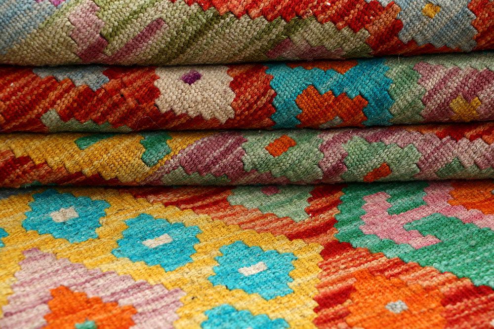 Kilim 4' 1 x 5' 10 - No. 61496 - ALRUG Rug Store