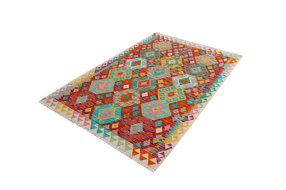 Kilim 4' 1 x 5' 10 - No. 61496 - ALRUG Rug Store