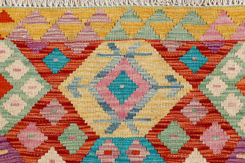 Kilim 4' 3 x 6' 1 - No. 61497 - ALRUG Rug Store