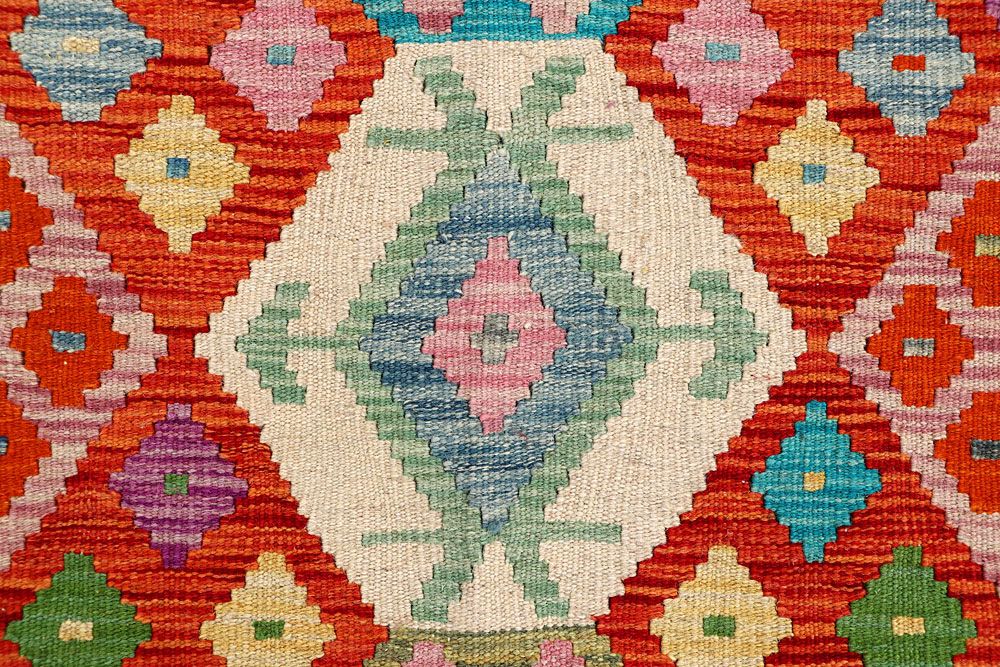 Kilim 4' 3 x 6' 1 - No. 61497 - ALRUG Rug Store