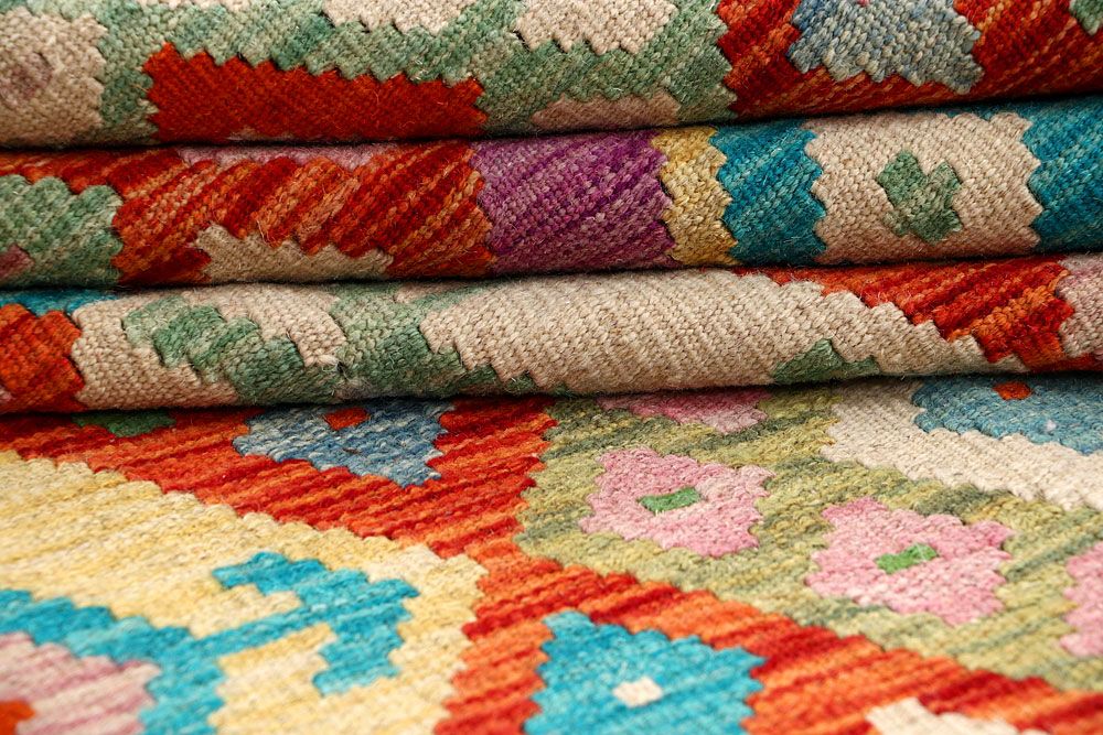 Kilim 4' 3 x 6' 1 - No. 61497 - ALRUG Rug Store