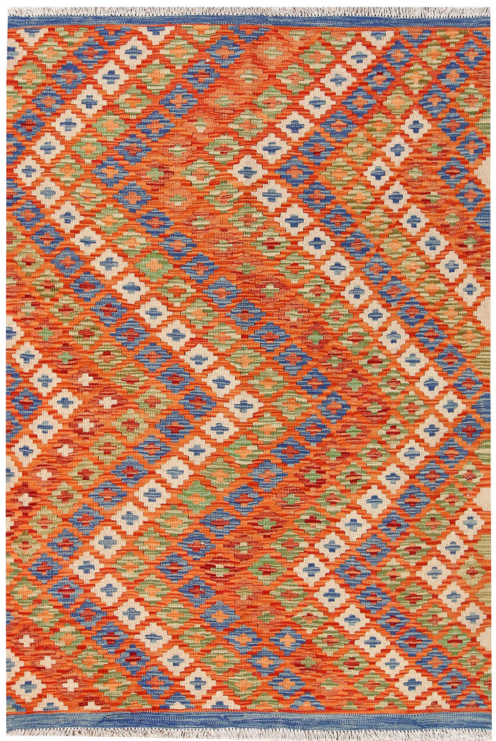 Kilim 4' x 5' 9 - No. 61498 - ALRUG Rug Store