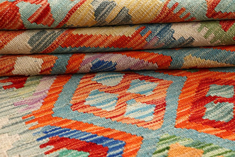 Kilim 4' 1 x 6' 3 - No. 61499 - ALRUG Rug Store