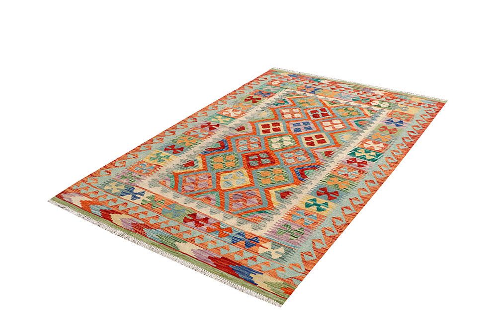 Kilim 4' 1 x 6' 3 - No. 61499 - ALRUG Rug Store