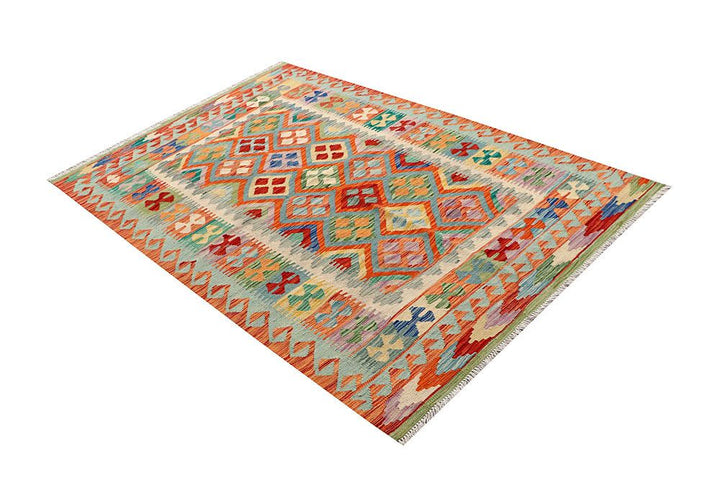 Kilim 4' 1 x 6' 3 - No. 61499 - ALRUG Rug Store