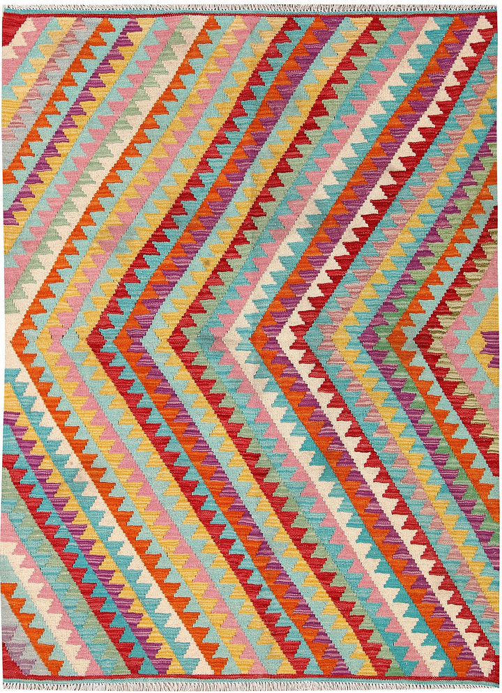 Kilim 4' 4 x 5' 9 - No. 61501 - ALRUG Rug Store