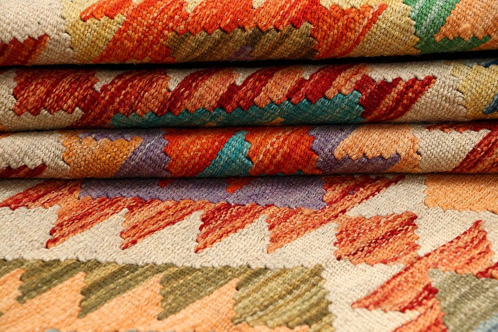 Kilim 4' 2 x 6' 6 - No. 61502 - ALRUG Rug Store