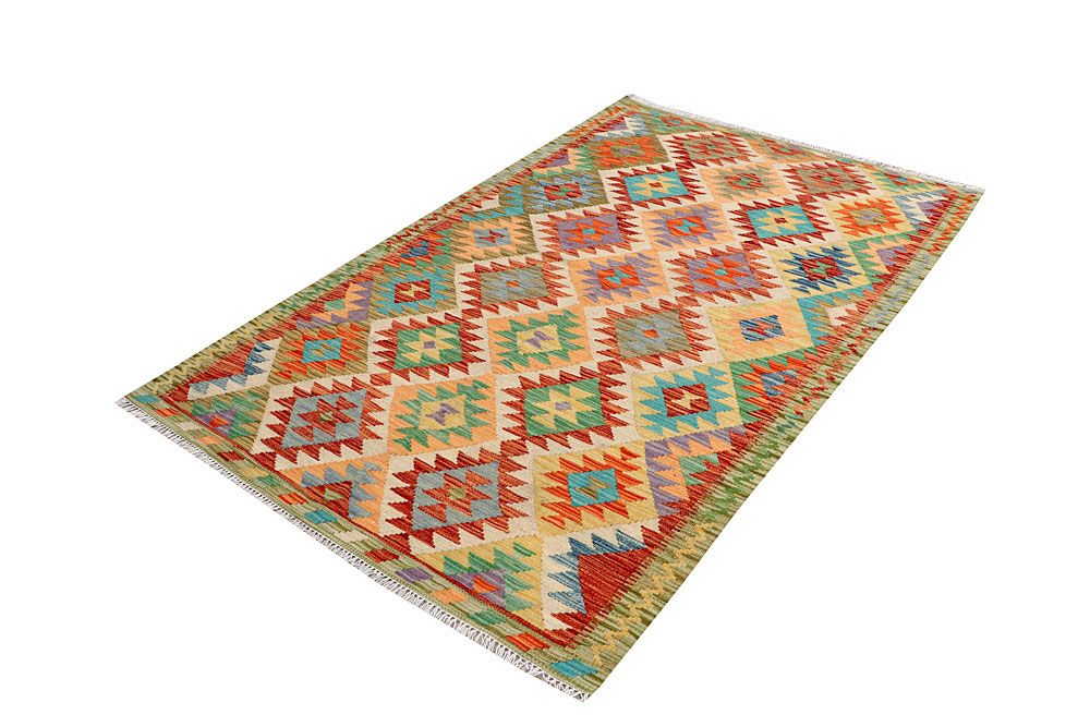 Kilim 4' 2 x 6' 6 - No. 61502 - ALRUG Rug Store