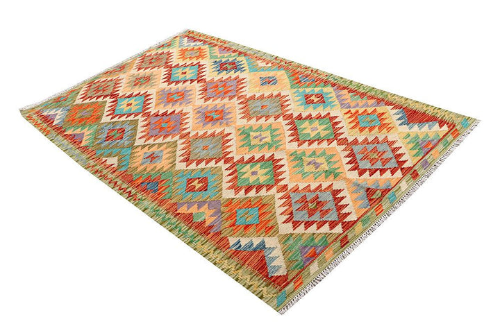 Kilim 4' 2 x 6' 6 - No. 61502 - ALRUG Rug Store