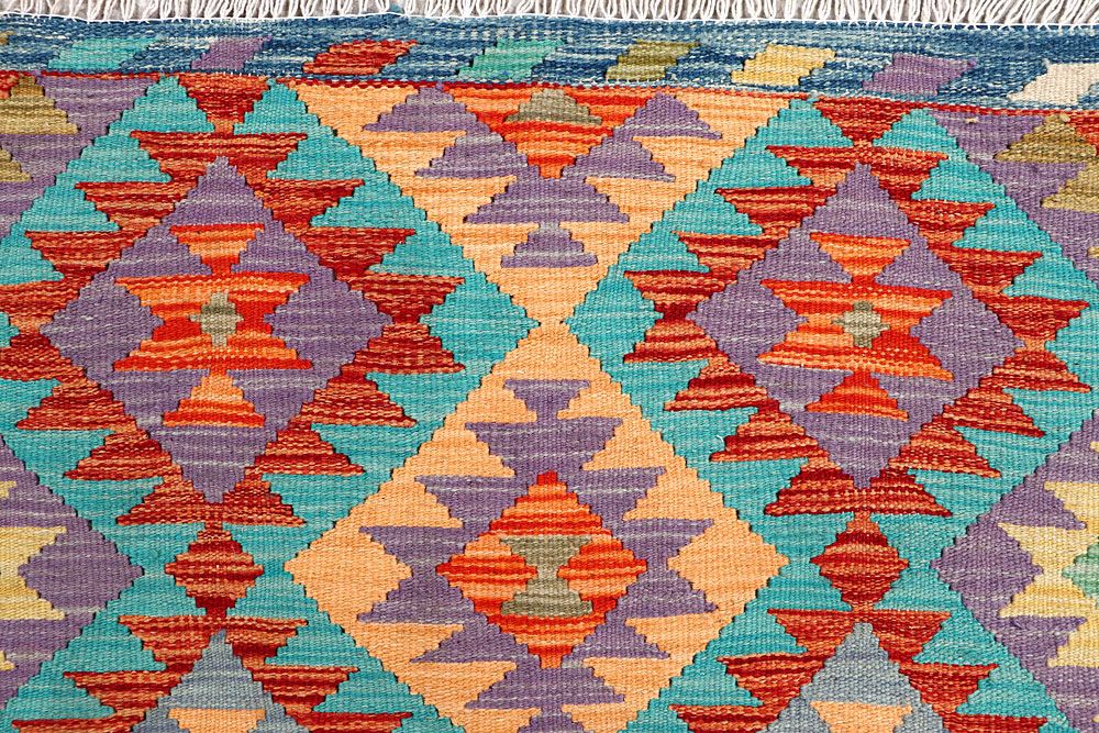 Kilim 4' 2 x 6' 6 - No. 61503 - ALRUG Rug Store