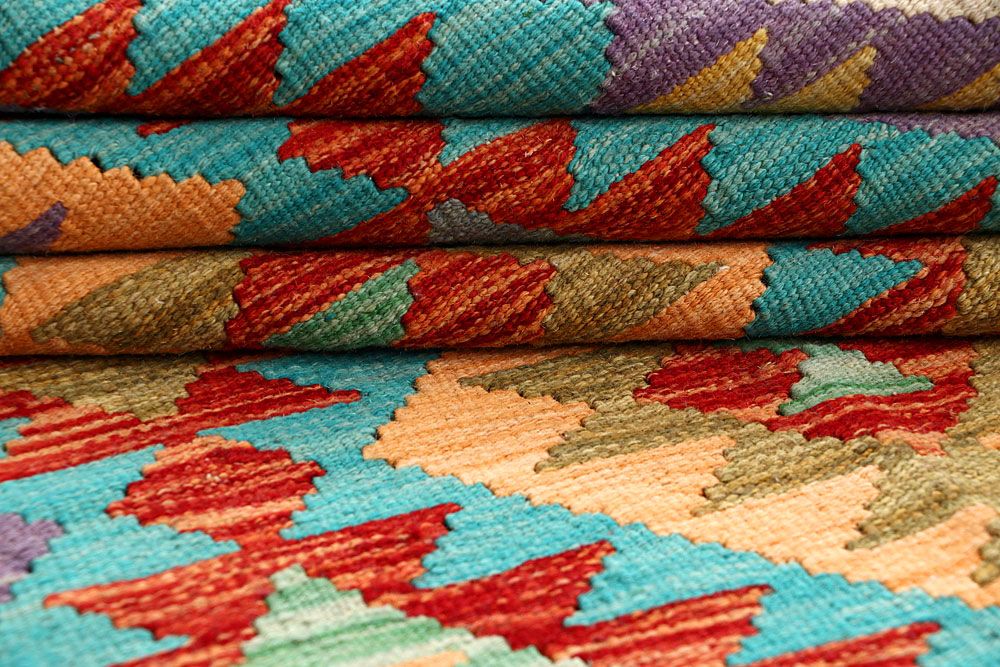 Kilim 4' 2 x 6' 6 - No. 61503 - ALRUG Rug Store