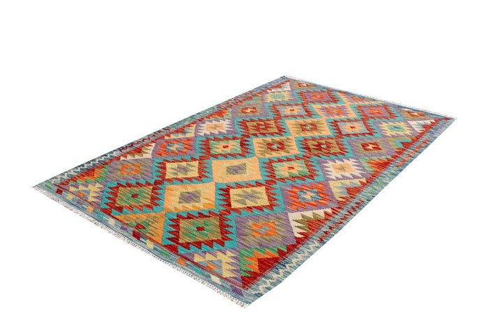 Kilim 4' 2 x 6' 6 - No. 61503 - ALRUG Rug Store
