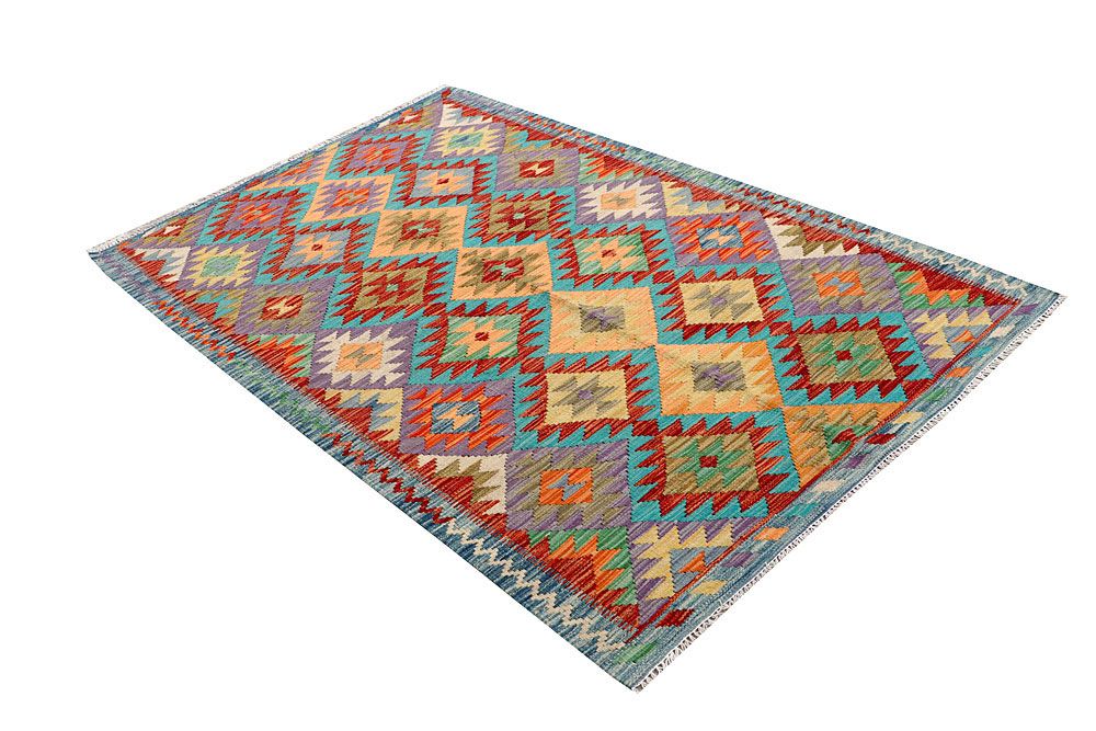 Kilim 4' 2 x 6' 6 - No. 61503 - ALRUG Rug Store