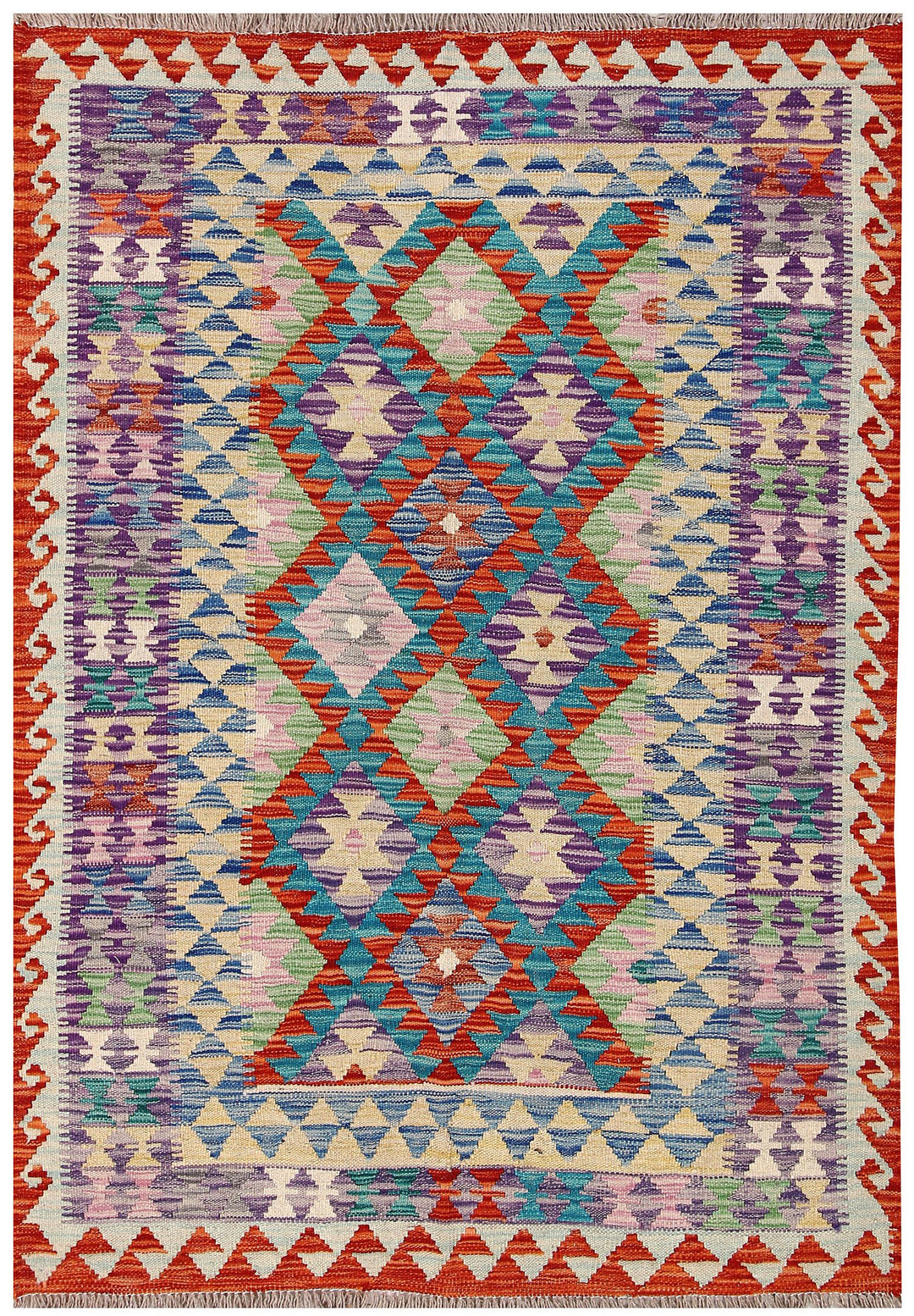 Kilim 3' 11 x 5' 7 - No. 61504 - ALRUG Rug Store