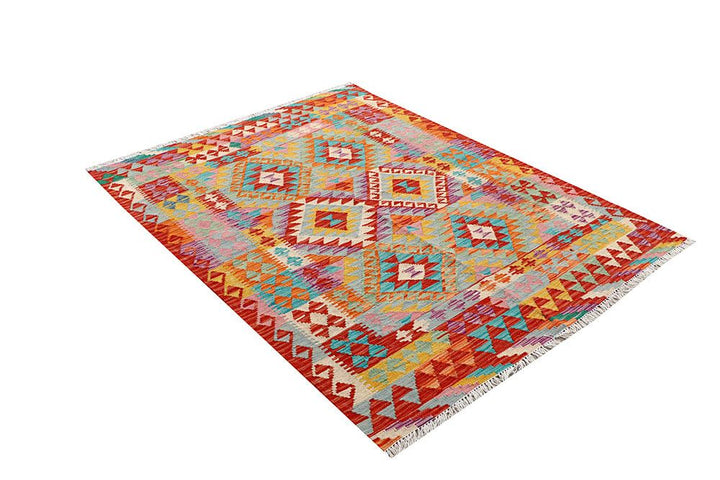 Kilim 4' 3 x 5' 8 - No. 61505 - ALRUG Rug Store
