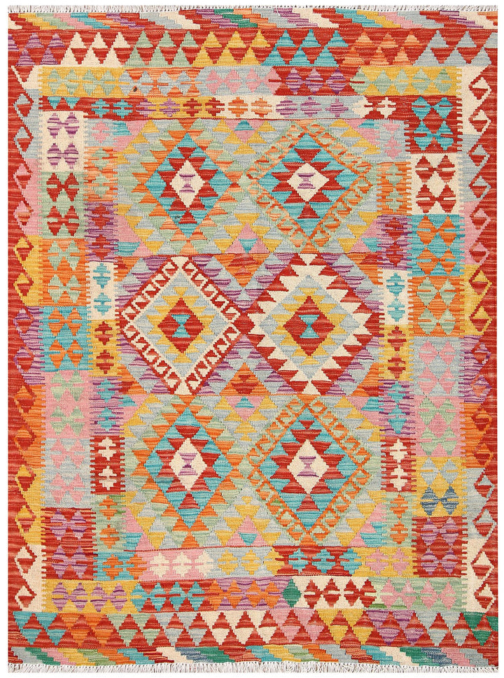 Kilim 4' 3 x 5' 8 - No. 61505 - ALRUG Rug Store