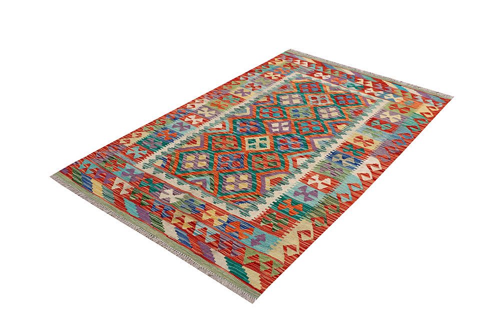 Kilim 4' x 6' 4 - No. 61506 - ALRUG Rug Store