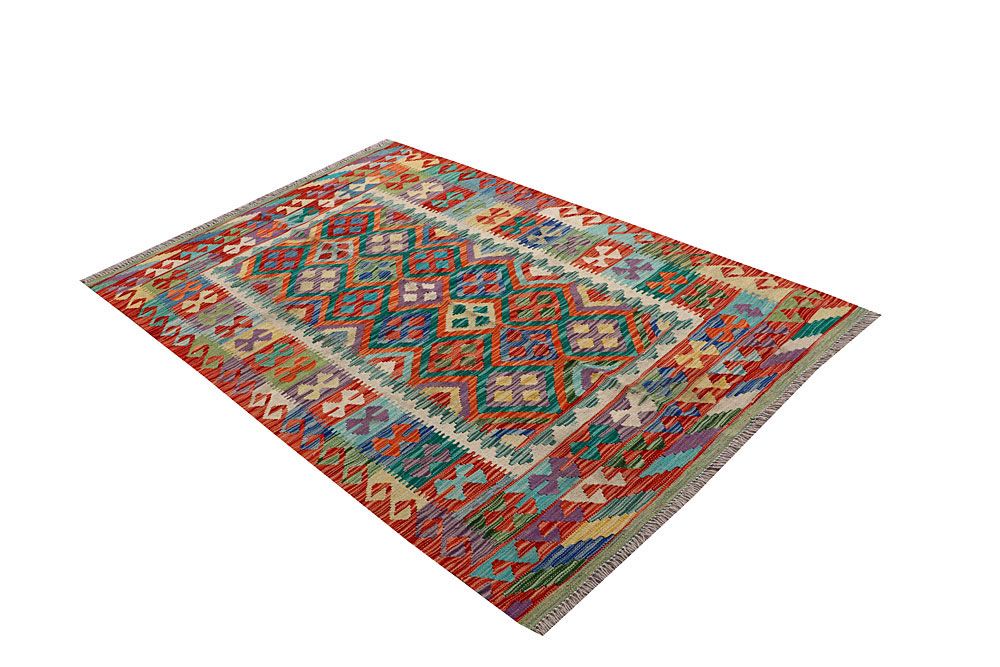 Kilim 4' x 6' 4 - No. 61506 - ALRUG Rug Store