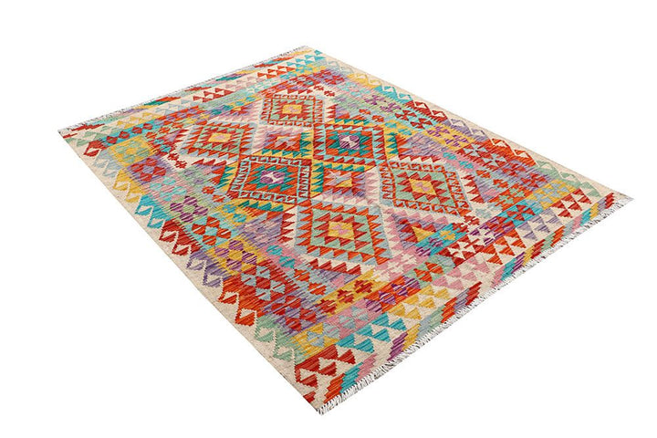 Kilim 4' 4 x 5' 7 - No. 61507 - ALRUG Rug Store