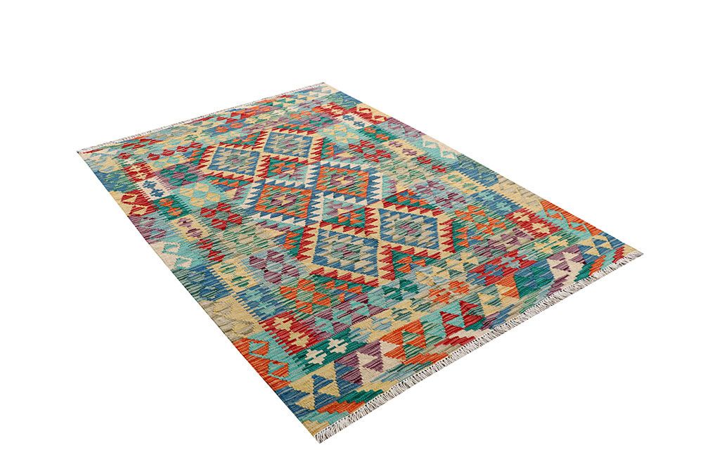 Kilim 4' 3 x 5' 9 - No. 61508 - ALRUG Rug Store