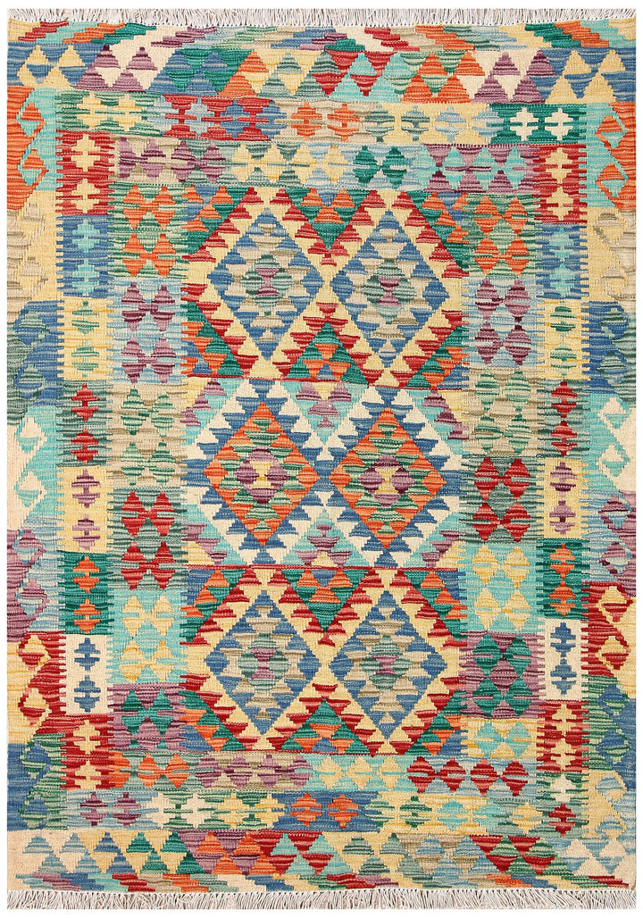 Kilim 4' 3 x 5' 9 - No. 61508 - ALRUG Rug Store