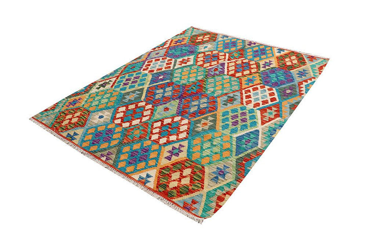 Kilim 5' 1 x 6' 8 - No. 61509 - ALRUG Rug Store
