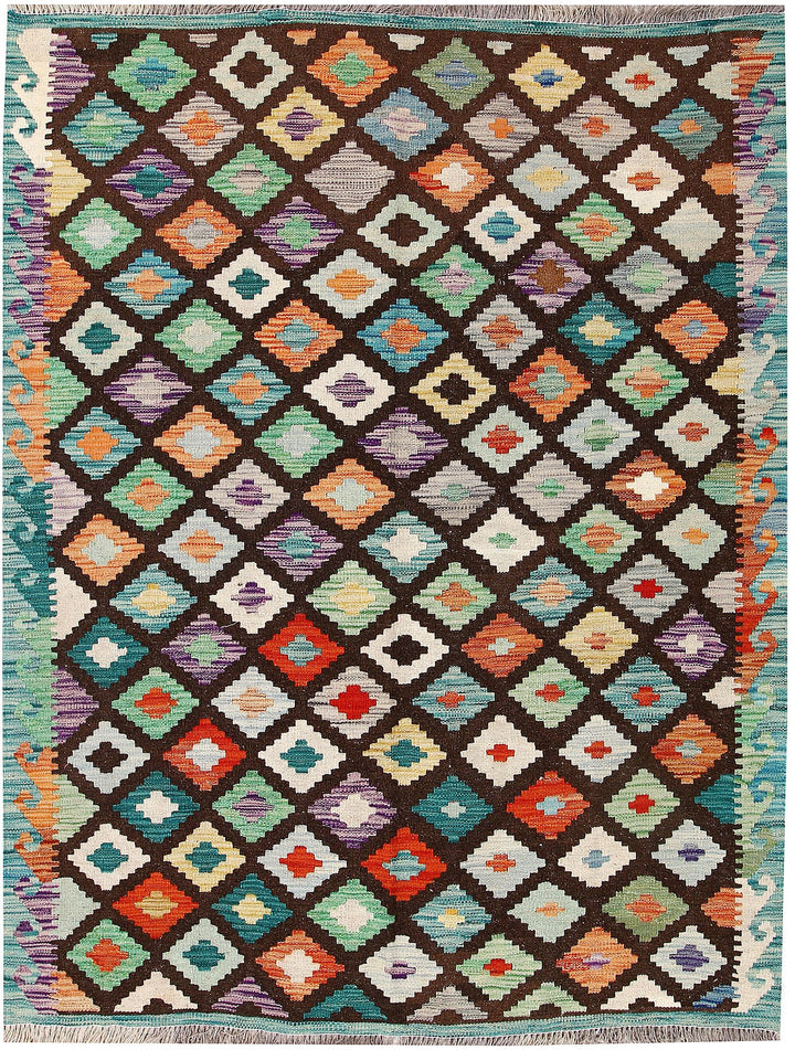 Kilim 4' 11 x 6' 6 - No. 61510 - ALRUG Rug Store