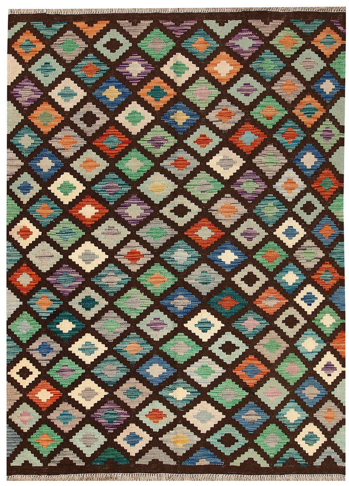 Kilim 4' 9 x 6' 5 - No. 61511 - ALRUG Rug Store