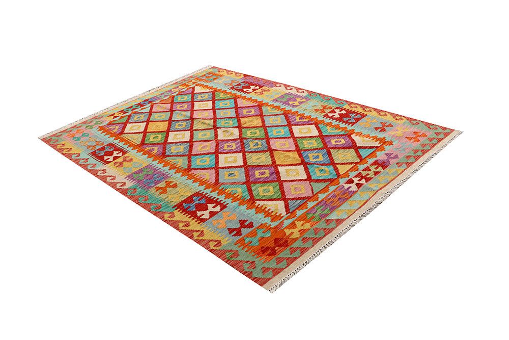 Kilim 4' 9 x 6' 5 - No. 61513 - ALRUG Rug Store