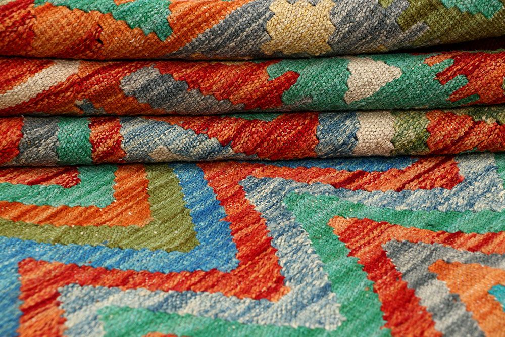 Kilim 5' x 6' 7 - No. 61515 - ALRUG Rug Store