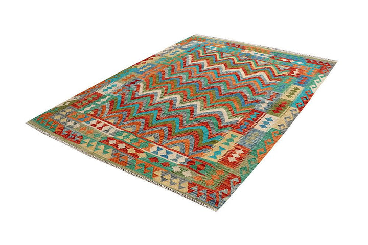Kilim 5' x 6' 7 - No. 61515 - ALRUG Rug Store