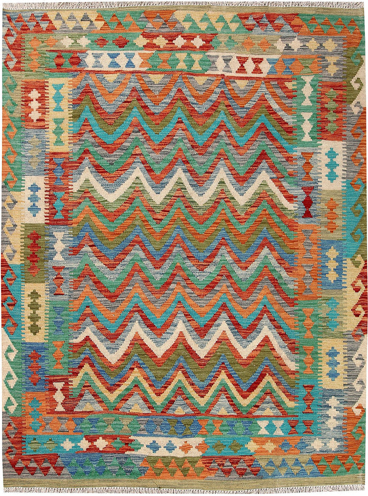 Kilim 5' x 6' 7 - No. 61515 - ALRUG Rug Store